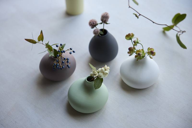 未使用　大理石風　壺　花瓶　飾り壷　フラワーベース　置物　インテリア　美品 未使用 大理石調 テラゾ 壺 花瓶 フラワーベース インテリア