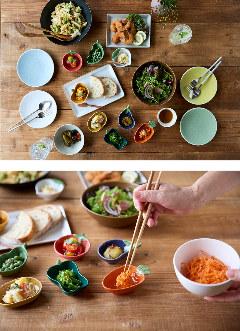 TAMAKI お皿 食器 8種類 野菜小鉢 ベジタボウル｜北欧 韓国 台湾風