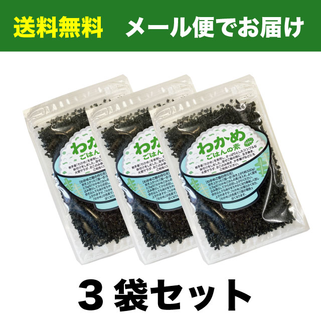 わかめご飯 混ぜご飯の素 三陸わかめ使用 ふりかけ 40g×3袋セット おにぎり 送料無料 :WG-2205-M-002:マルサ海藻Yahoo!店 -  通販 - Yahoo!ショッピング