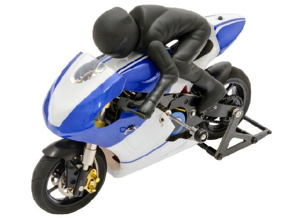 E-RIDER 1/10 RCバイク 赤/白 HITEC 1/10 ハイエンド電動RCバイク「E-RIDER Moto 1」登場