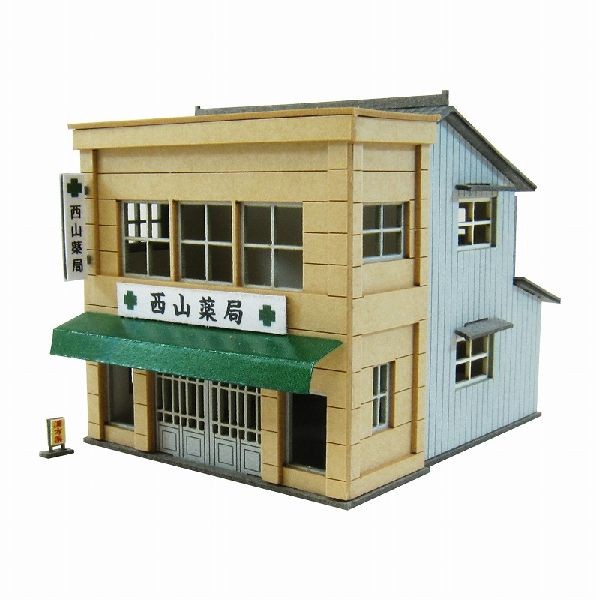 全品送料無料】 みにちゅあーとプチ S=1 220 みにちゅあーとキット ジオラマ Zゲージ 建物 精密 おうち時間 工作 ミニチュア インテリア 