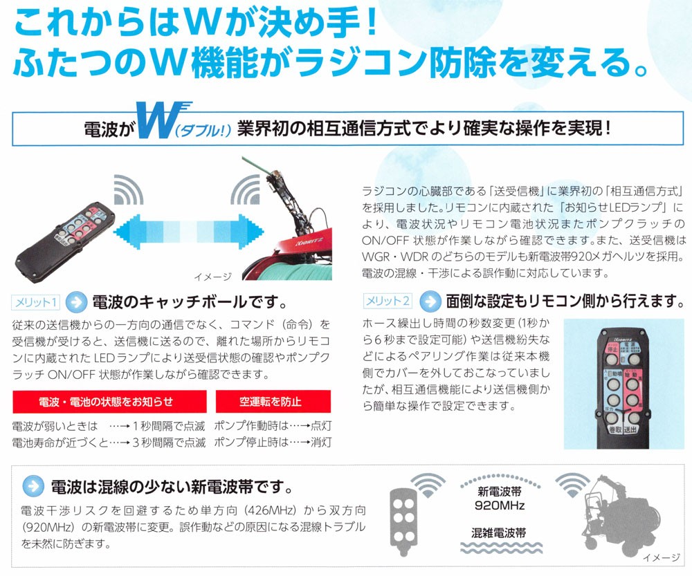 KIORITZ 共立 ラジコン動噴 WGR617F-10 (ラジコン付き/ガソリンエンジン/フォークリフトタイプ) (セット動噴 動力噴霧機) :100402264:マルショー ヤフー店 - 通販 - Yahoo!ショッピング