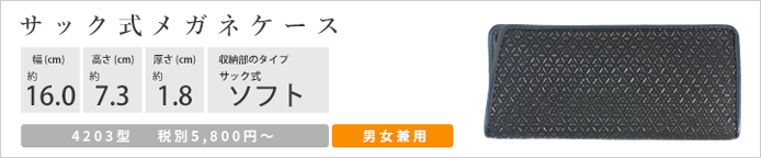 爆買 4203メガネケース