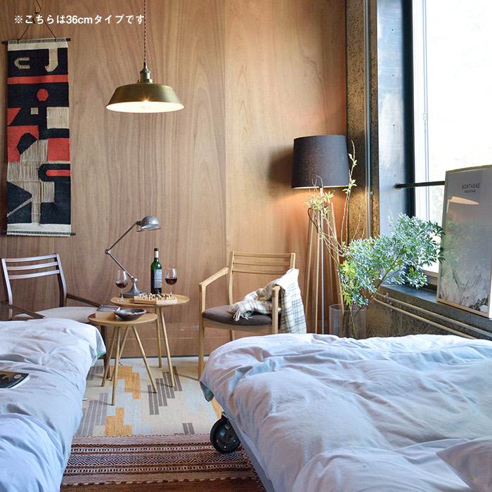 ヴィンテージ風ゴールドペンダントライト 直径26cm エジソン電球付き
