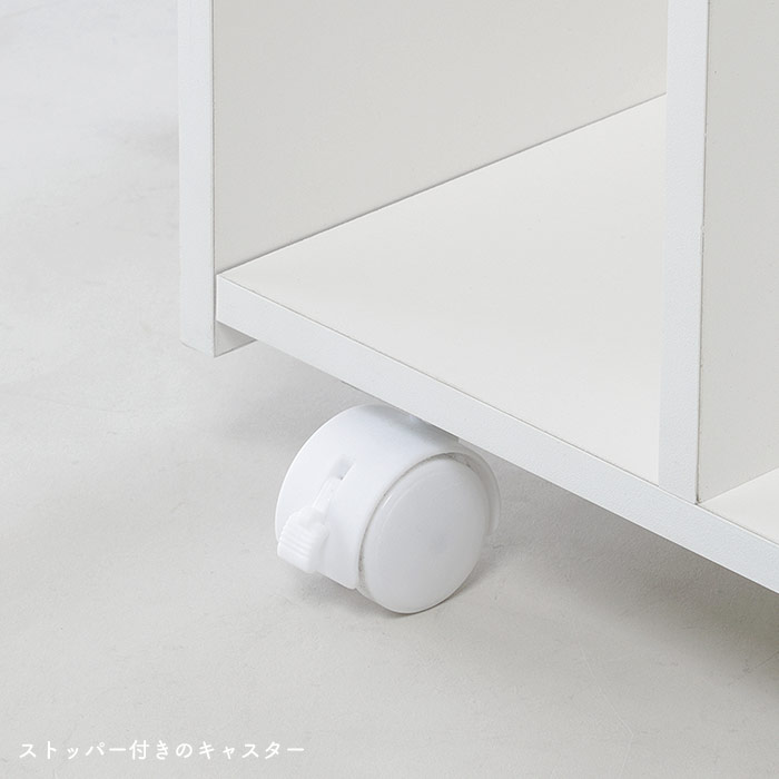 倍巻き・海外製ペーパーに対応したトイレラック スリム18cm