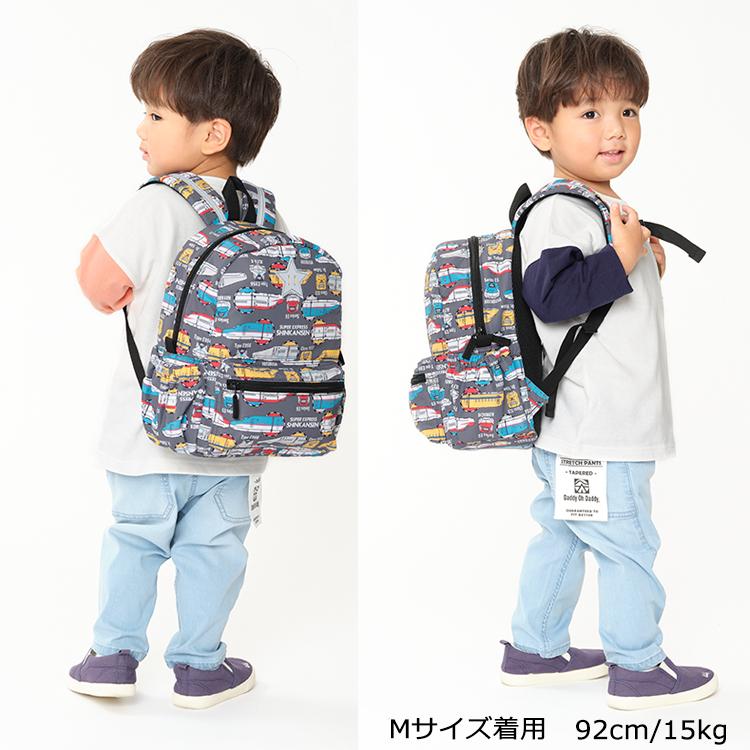 【子供服】 moujonjon (ムージョンジョン) JR新幹線電車柄リュック S〜L B13699｜marutaka-iryo｜10
