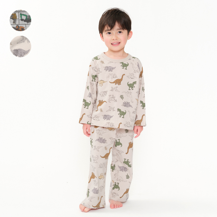 Kids Foret（キッズフォーレ） アウトレット30%OFF価格 働く車・恐竜柄