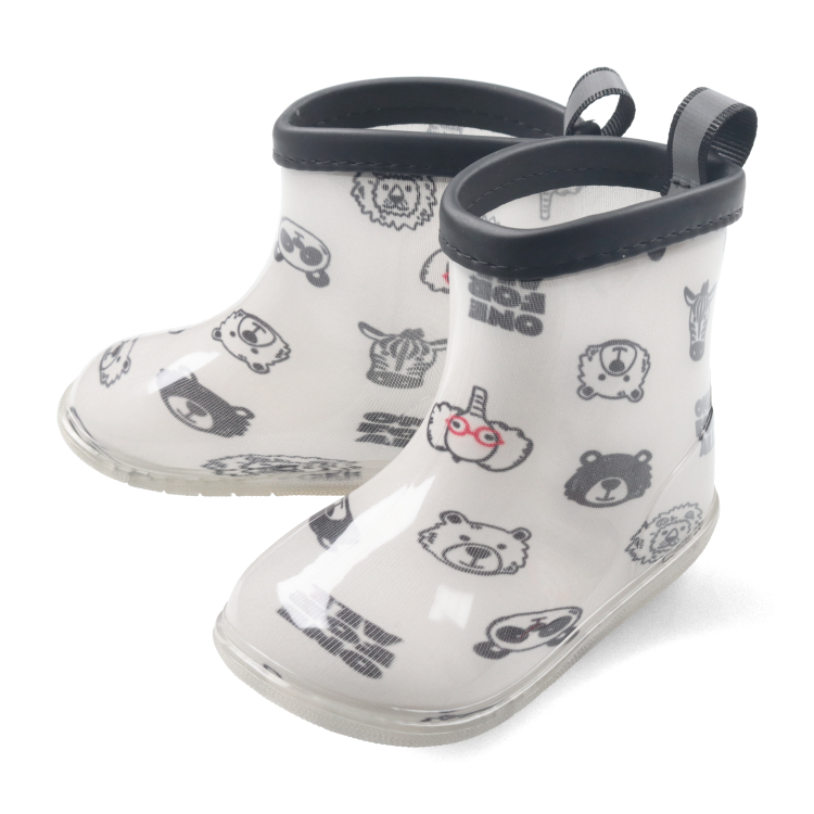 子供服 Kids Foret (キッズフォーレ) 総柄レインシューズ 14cm 15cm 16cm 17cm 18cm 19cm 20cm B17852 関連画像1