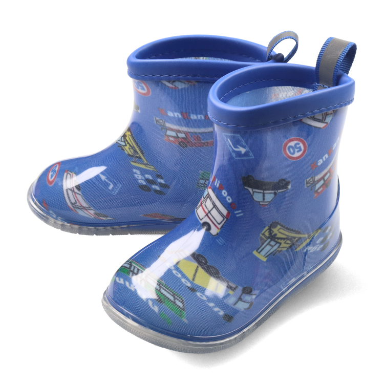 子供服 Kids Foret (キッズフォーレ) 総柄レインシューズ 14cm 15cm 16cm 17cm 18cm 19cm 20cm B17852 関連画像4