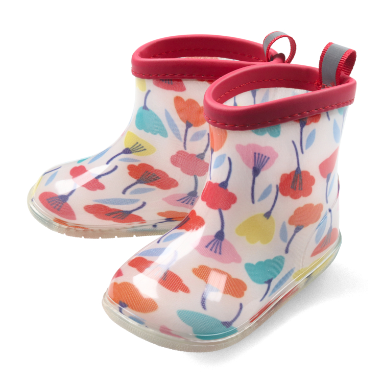子供服 Kids Foret (キッズフォーレ) 総柄レインシューズ 14cm 15cm 16cm 17cm 18cm 19cm 20cm B17852 関連画像5