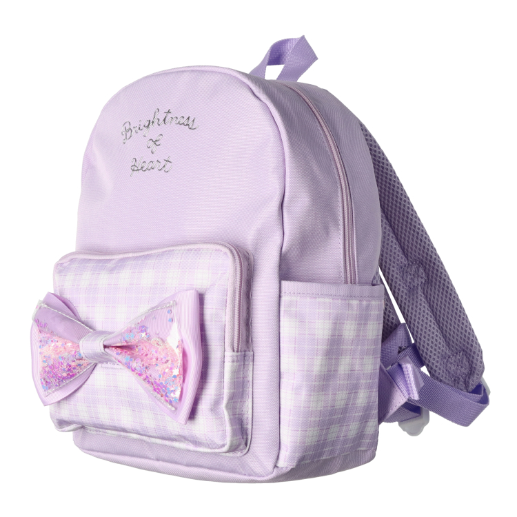 Kids Foret（キッズフォーレ） 子供服 スパンコールリボン付リュック