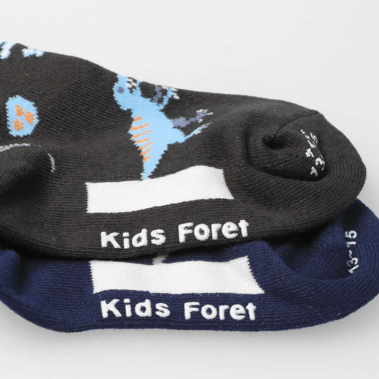 【子供服】 Kids Foret (キッズフォーレ) 恐竜柄クルーソックス・靴下 14cm〜20cm B33310｜marutaka-iryo｜06