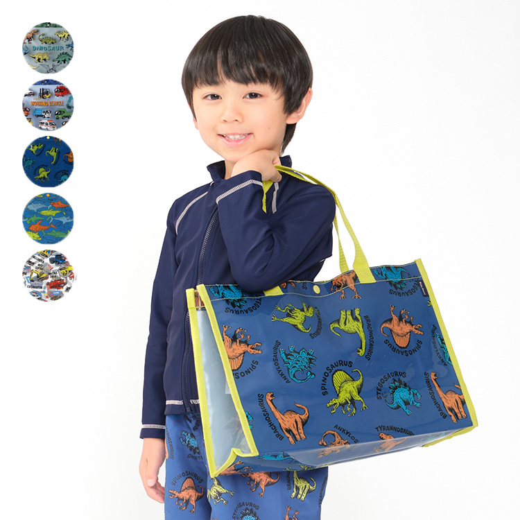 Kids Foret 【子供服】 (キッズフォーレ) 恐竜・働く車・サメ柄