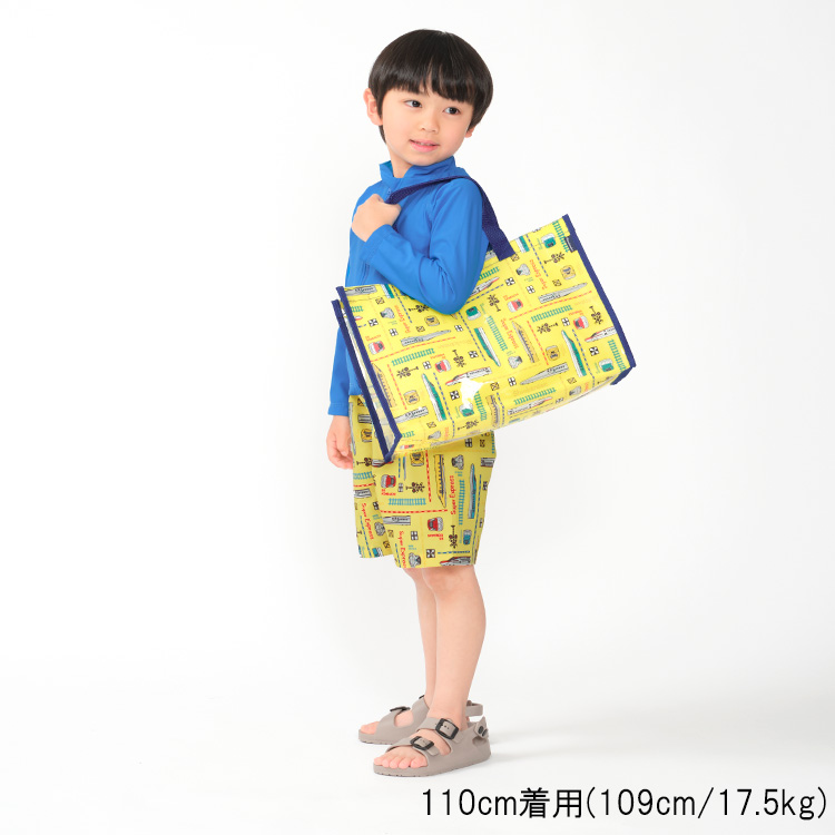 【子供服】 moujonjon (ムージョンジョン) JR新幹線電車総柄スイムパンツ・水着 90cm〜130cm B33898｜marutaka-iryo｜14