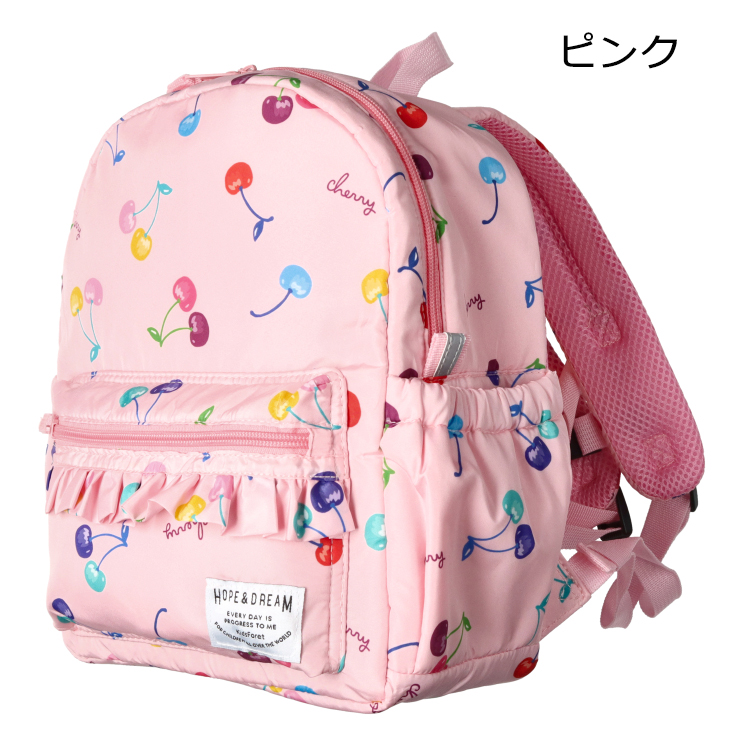 Kids Foret 子供服 (キッズフォーレ) さくらんぼ・働く車総柄撥