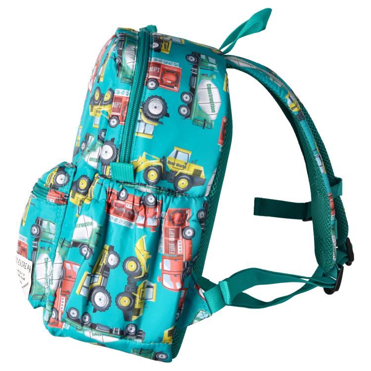 手作り☆パッチワーク風の可愛い働く車のリュックサック☆小サイズ Kids Foret（キッズフォーレ） アウトレットSALE30%OFF価格 さくらんぼ