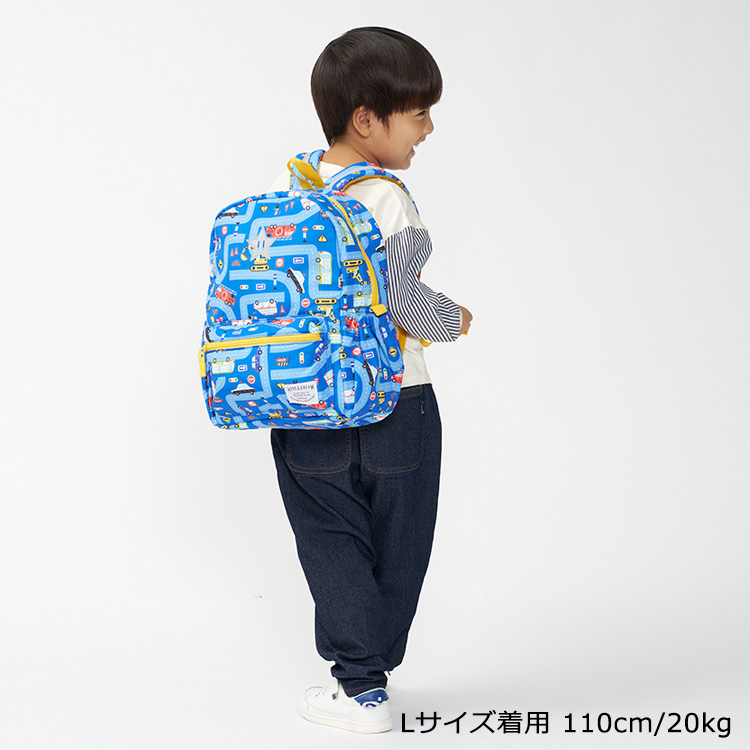 子供服】 Kids Foret (キッズフォーレ) 撥水加工働く車柄ボンディング