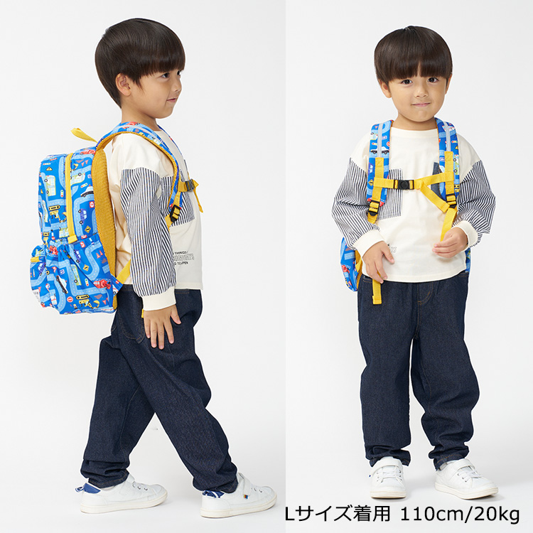 子供服】 Kids Foret (キッズフォーレ) 撥水加工働く車柄ボンディング