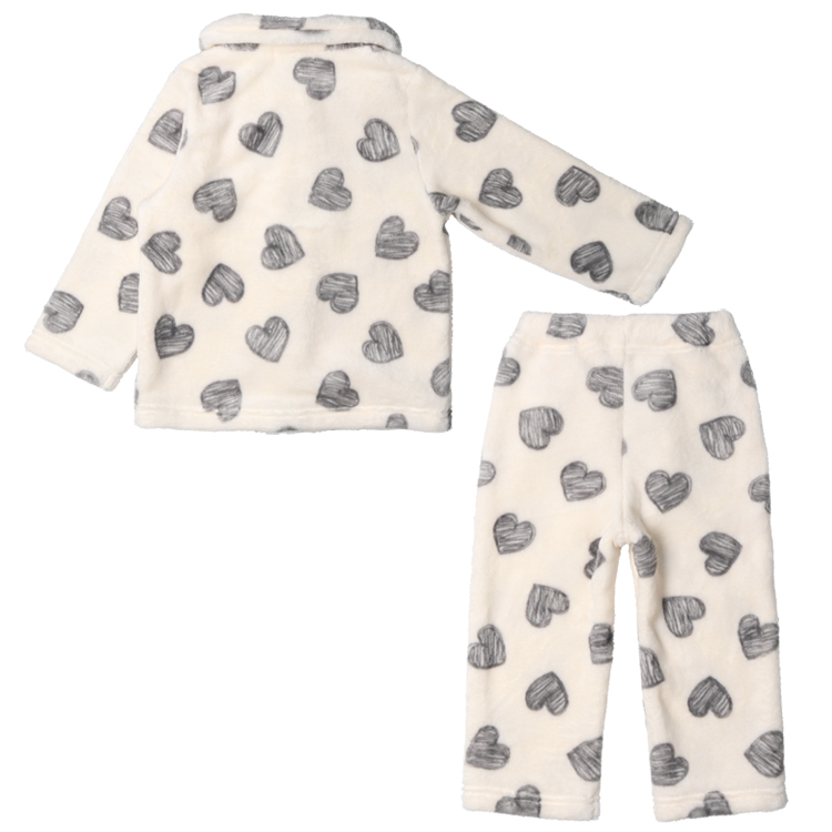 Kids Foret（キッズフォーレ） アウトレット30%OFF価格 ハート柄ボア