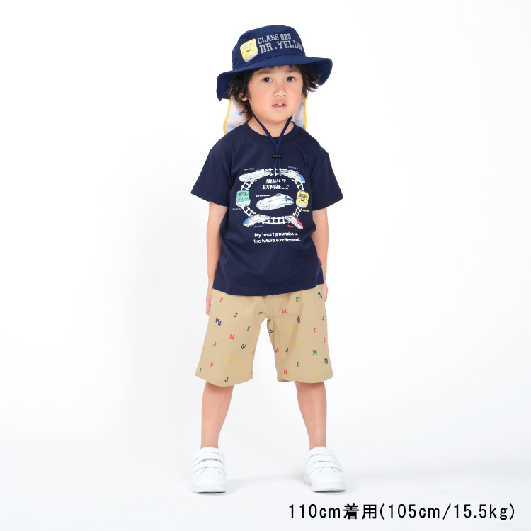 【子供服】 moujonjon (ムージョンジョン) 日本製 新幹線電車集合半袖Tシャツ 90cm〜130cm F32809｜marutaka-iryo｜10