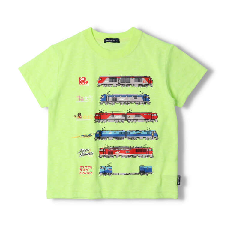 【子供服】 moujonjon (ムージョンジョン) 日本製 JR貨物電車大集合半袖Tシャツ 90cm〜130cm F32812｜marutaka-iryo｜02