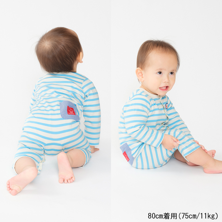 moujonjon（ムージョンジョン） 25春SALE40%OFF価格 子供服 ボーダー 