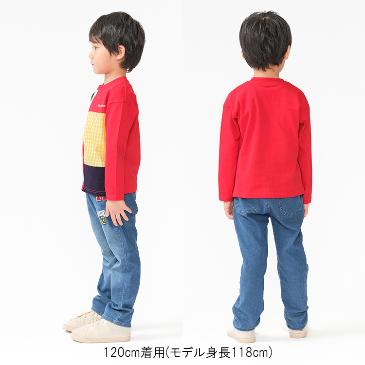 moujonjon（ムージョンジョン） 26春SALE20%OFF価格 子供服 ワッペン付