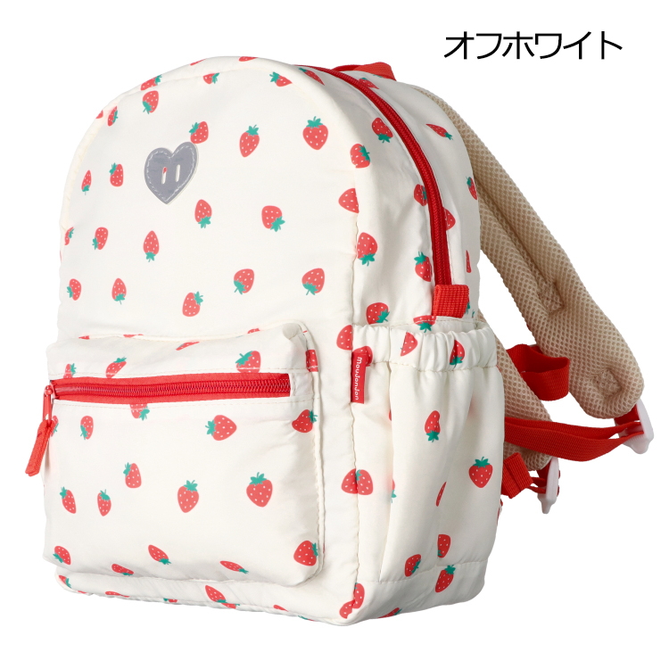 moujonjon（ムージョンジョン） 子供服 いちご・車総柄リュック S M L