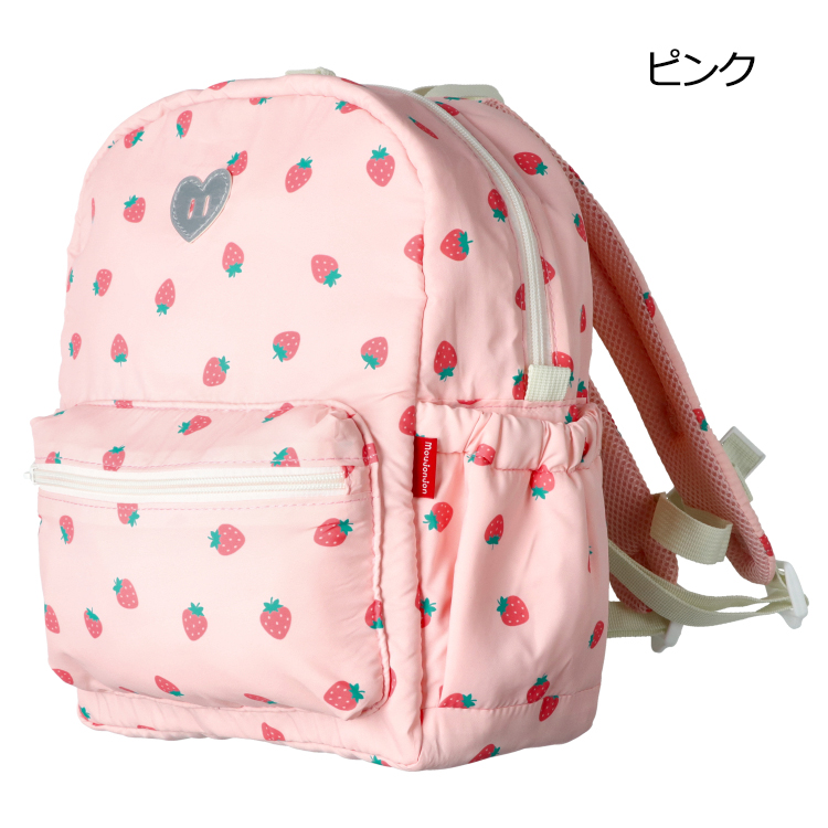 moujonjon（ムージョンジョン） 子供服 いちご・車総柄リュック S M L