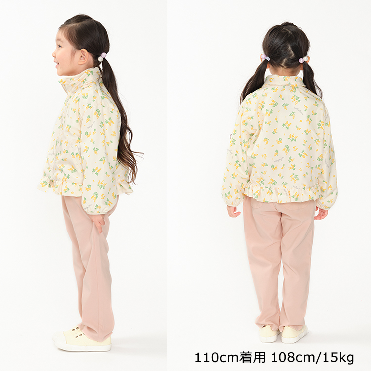 【子供服】 moujonjon (ムージョンジョン) お花柄タフタジャケット 90cm〜140cm M22100｜marutaka-iryo｜14