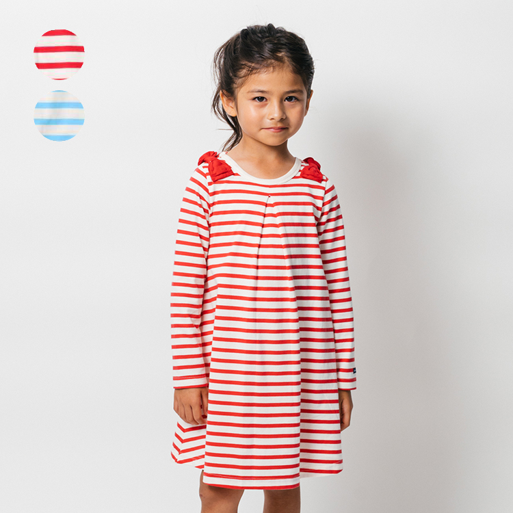 moujonjon（ムージョンジョン） 25春SALE40%OFF価格 子供服 肩リボン 