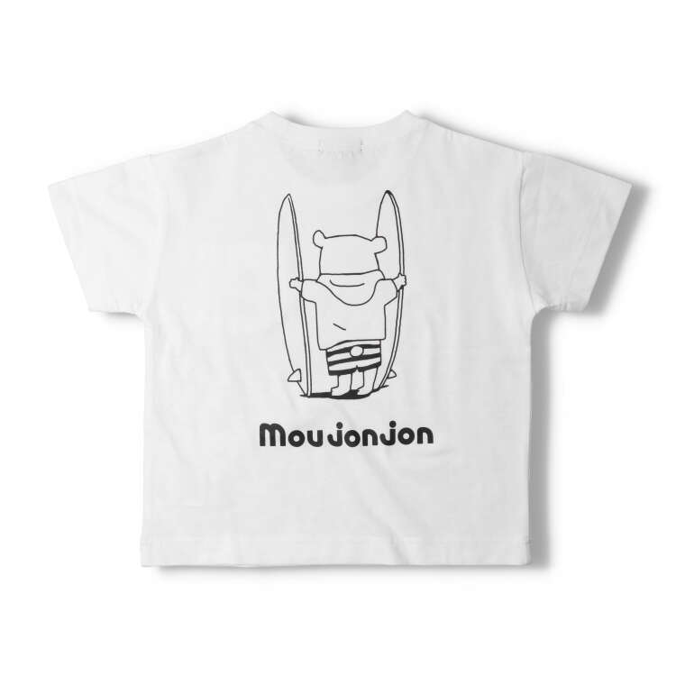 【子供服】 moujonjon (ムージョンジョン) くま刺繍サーフ半袖Tシャツ 80cm〜140cm M32816｜marutaka-iryo｜04