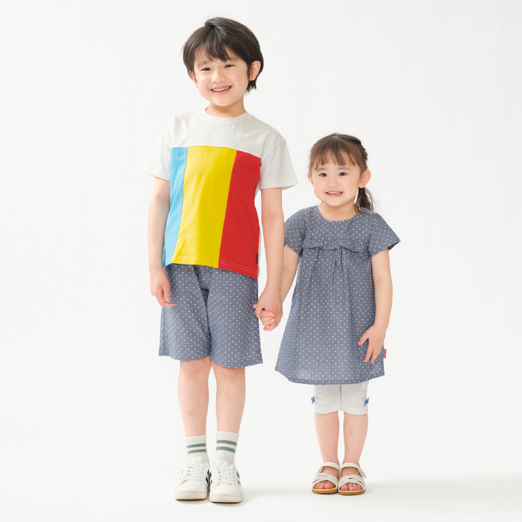 moujonjon（ムージョンジョン） 再値下げ 25夏SALE63%OFF価格 水玉柄 