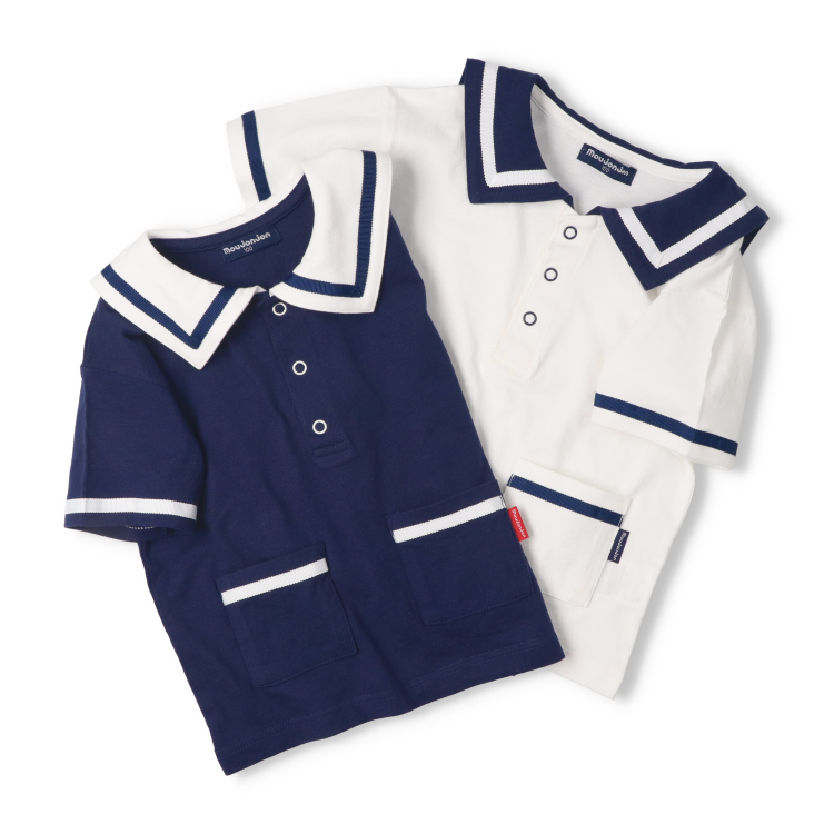 moujonjon（ムージョンジョン） 26夏SALE20%OFF価格 子供服 セーラー衿
