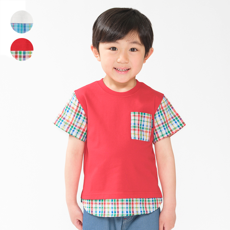 moujonjon（ムージョンジョン） 26夏SALE30%OFF価格 子供服 チェック柄