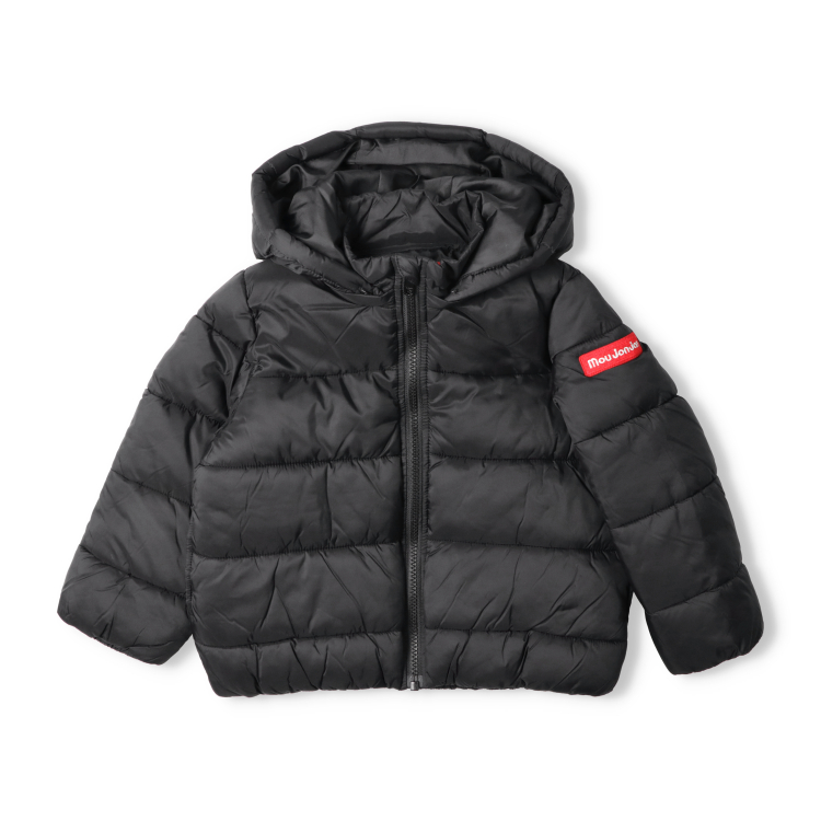 25秋冬SALE20%OFF価格 子供服 moujonjon (ムージョンジョン) 無地ナイロン中綿入りジャケット・アウター M54149 関連画像1