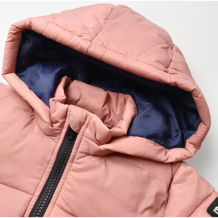 25秋冬SALE20%OFF価格 子供服 moujonjon (ムージョンジョン) 無地ナイロン中綿入りジャケット・アウター M54149 関連画像4