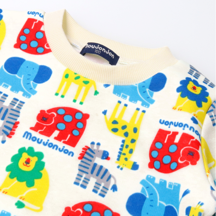 新品未使用 moujonjon 女の子130 moujonjon（ムージョンジョン） 25秋冬SALE33%OFF価格 子供服 カラフル