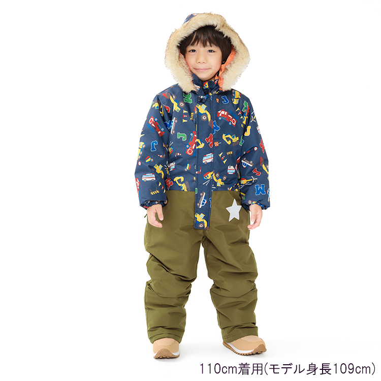 moujonjon（ムージョンジョン） 25秋冬SALE30%OFF価格 子供服 働く車柄