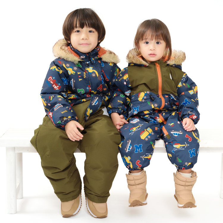 moujonjon（ムージョンジョン） 25秋冬SALE30%OFF価格 子供服 働く車柄