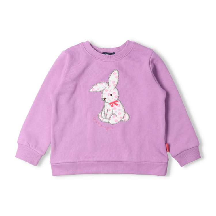 韓国子供服 bunnypowder シャカシャカmtm moujonjon（ムージョンジョン） 24秋冬SALE20%OFF価格 子供服 うさぎ
