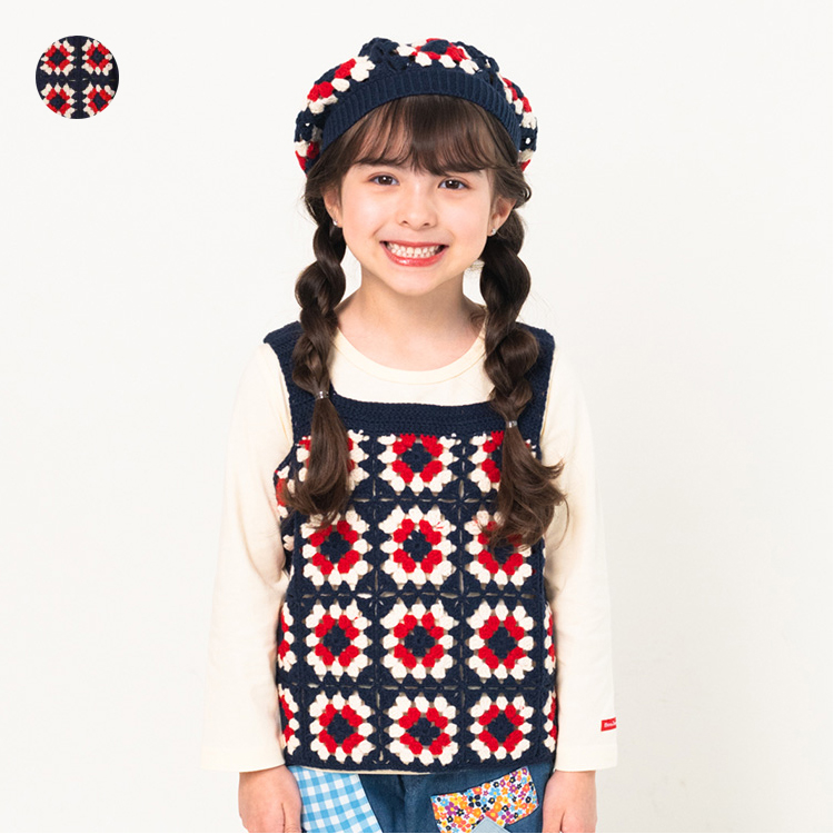 moujonjon（ムージョンジョン） 再値下げ 24秋冬SALE30%OFF価格 かぎ針 