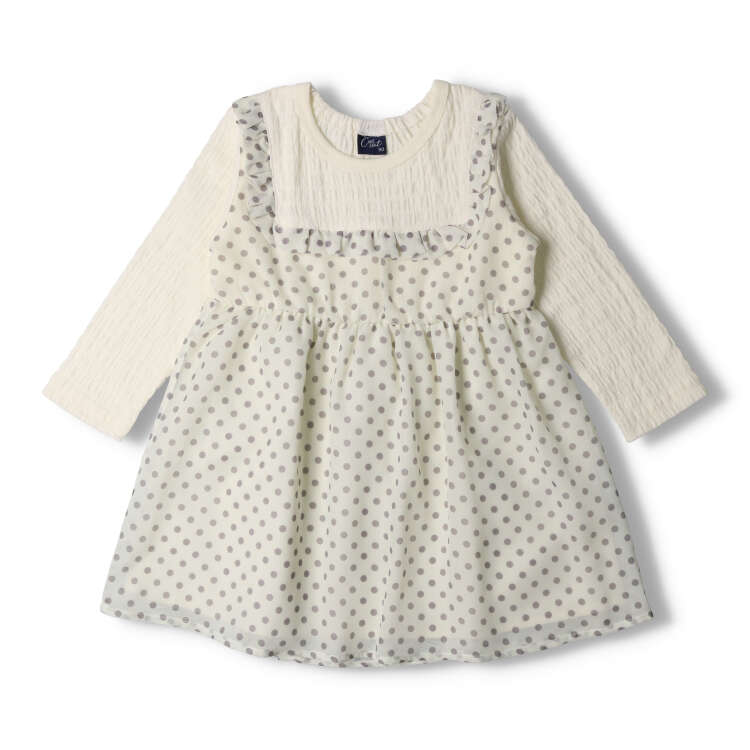水玉 ワンピース（ワンピース、チュニック（女の子用））｜子ども服