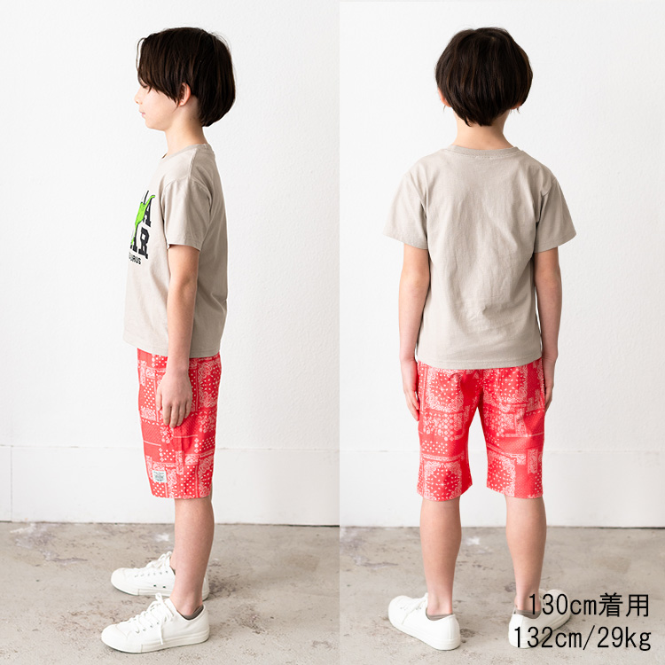 【子供服】 crescent (クレセント) バンダナ柄5分丈ハーフパンツ 80cm〜130cm N33113｜marutaka-iryo｜12