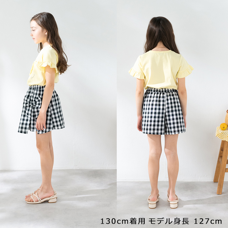 再値下げ 25夏SALE50%OFF価格 crescent (クレセント) シフォン刺繍フルーツ半袖Ｔシャツ N44894 | moujonjon | 09