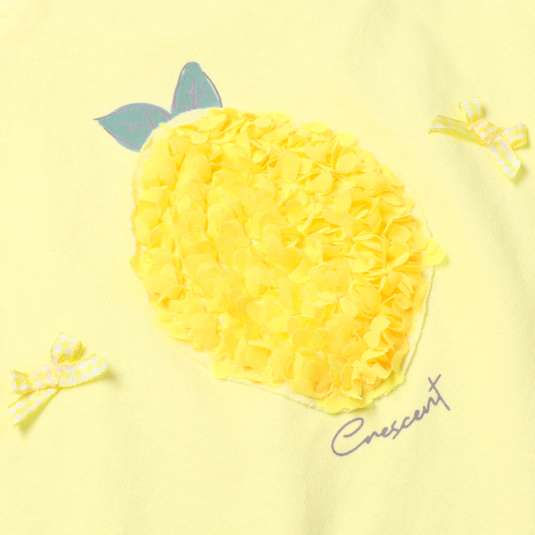 再値下げ 25夏SALE50%OFF価格 crescent (クレセント) シフォン刺繍フルーツ半袖Ｔシャツ N44894 | moujonjon | 05
