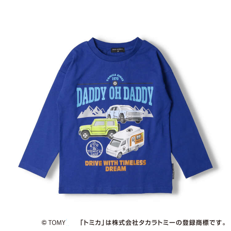 【子供服】 Daddy Oh Daddy (ダディオダディ) 【トミカ】車プリント長袖Ｔシャツ 90cm〜130cm V12852｜marutaka-iryo｜02