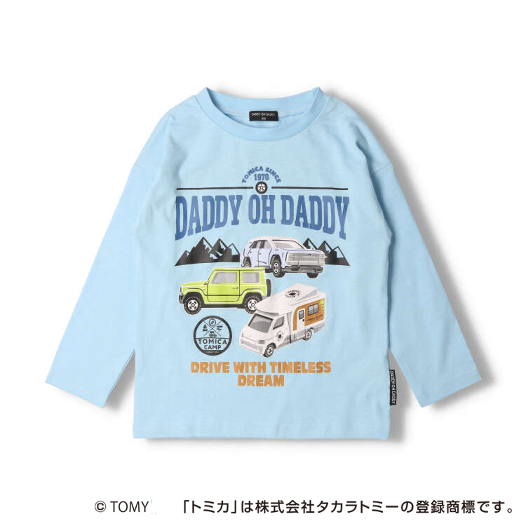 【子供服】 Daddy Oh Daddy (ダディオダディ) 【トミカ】車プリント長袖Ｔシャツ 90cm〜130cm V12852｜marutaka-iryo｜04