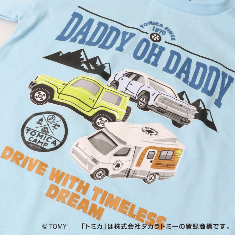 【子供服】 Daddy Oh Daddy (ダディオダディ) 【トミカ】車プリント長袖Ｔシャツ 90cm〜130cm V12852｜marutaka-iryo｜07