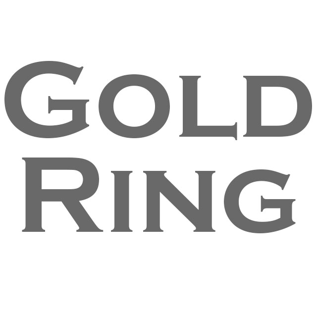 人気"GOLD"リング